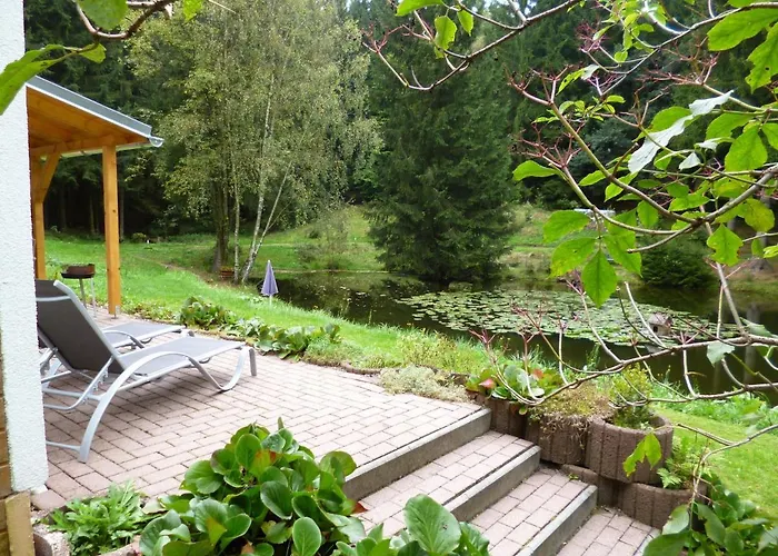 In Thuringia With Sauna Tatil Evi Finsterbergen